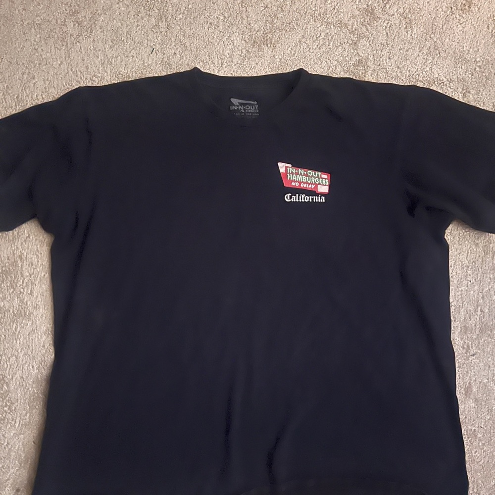 In-N-Out Burger Black Short Sleeve Tee